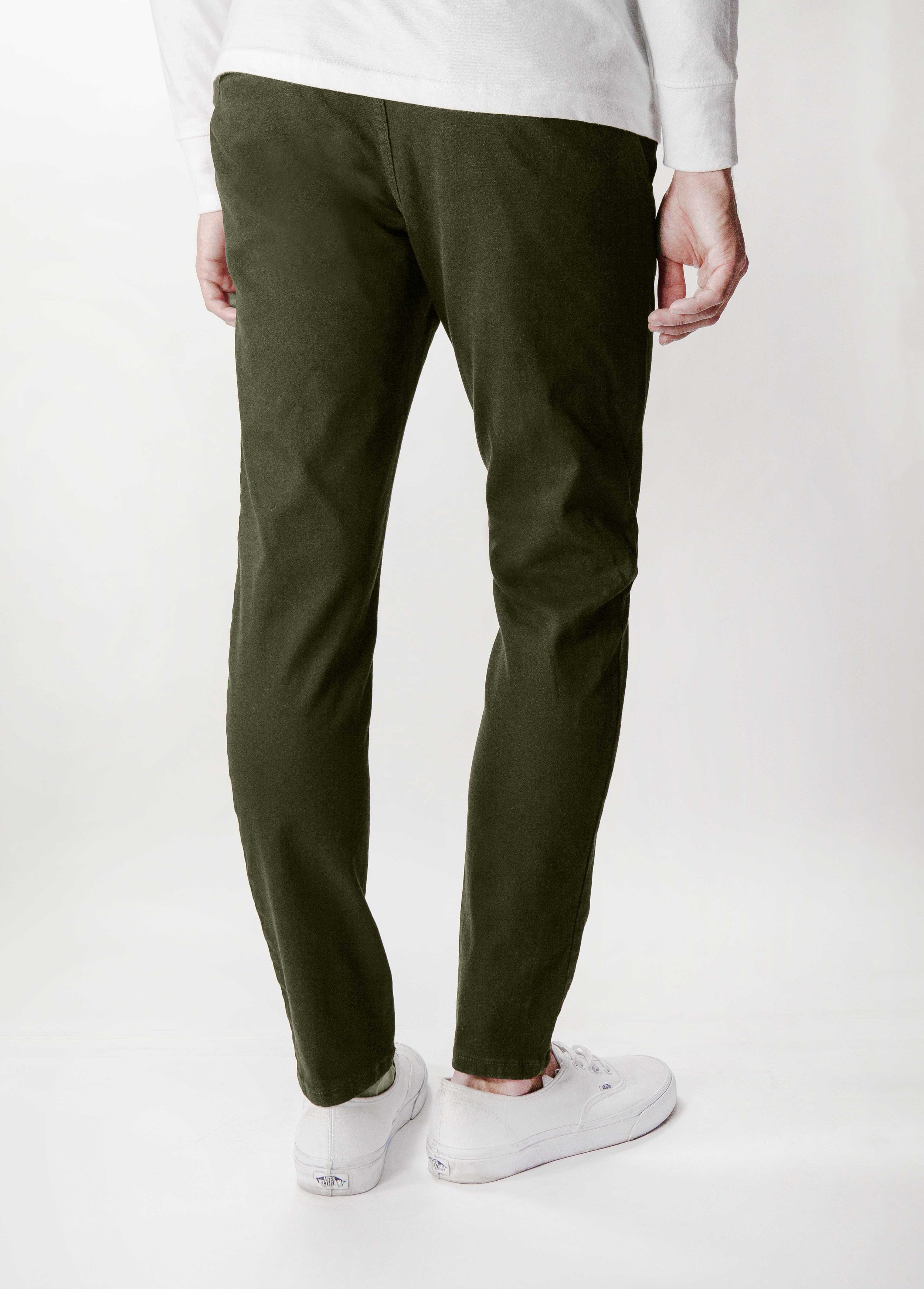 Charcoal Chino Skinny Pants — Neo Blue Charcoal Chino Skinny Pants — Neo Blue